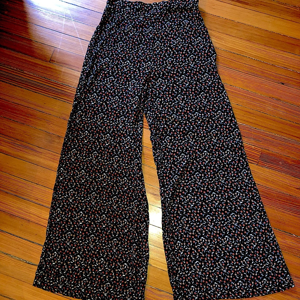 Free People High waist wide leg palazzo pants